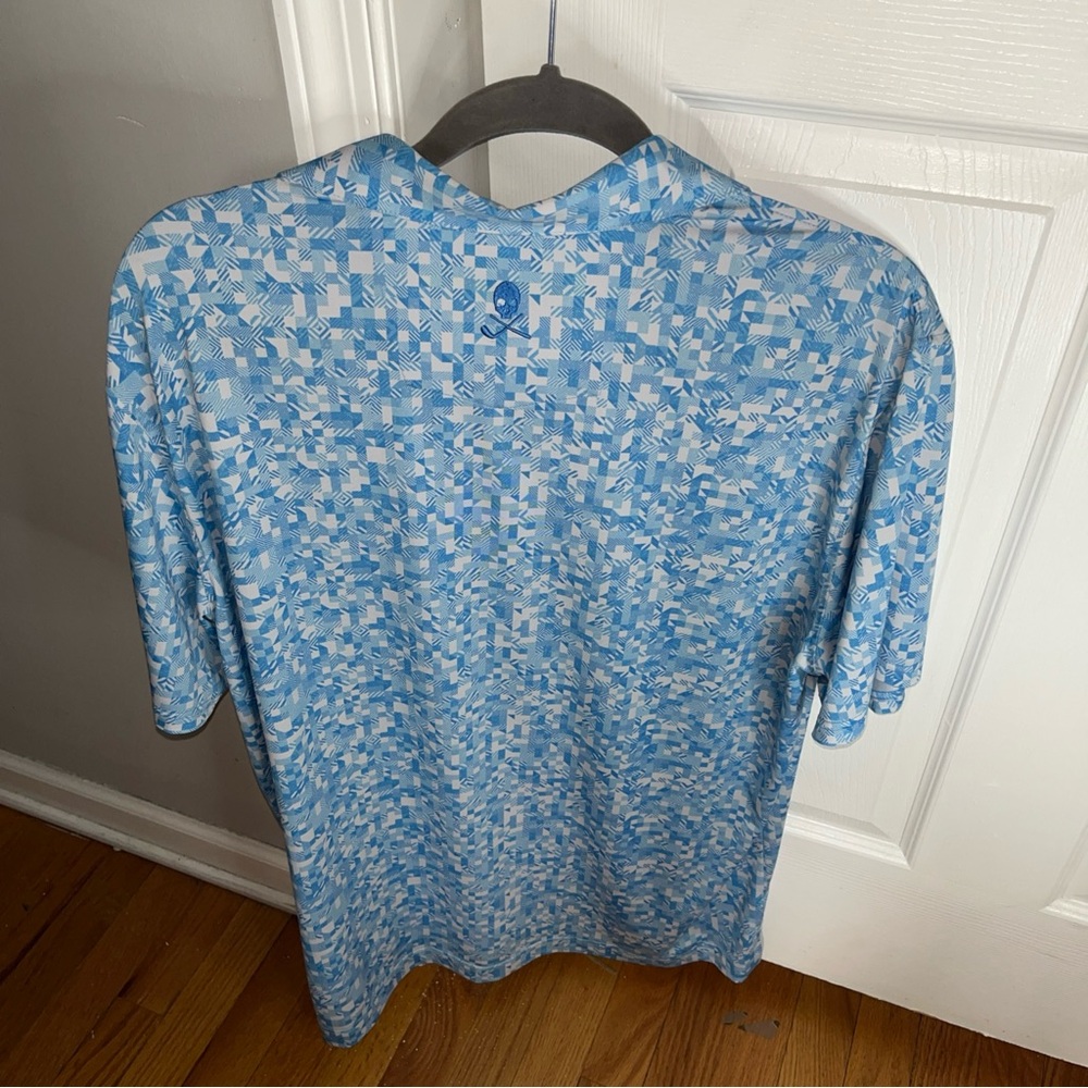 Robert Graham Blue Patterned Performance Men's Sh… - image 3